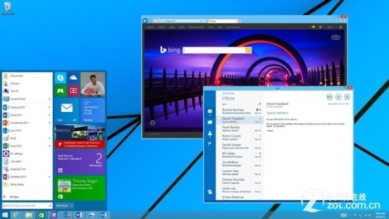 Win9将采用Modern UI 2.0：新特性抢先看 