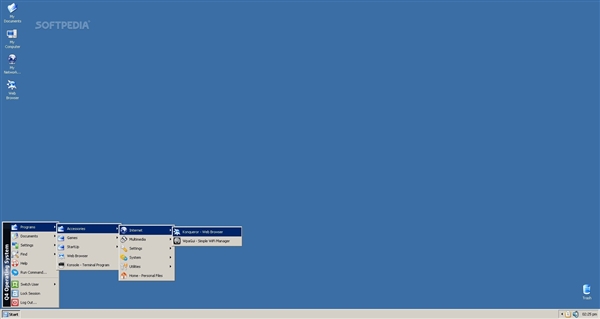 Linux版Windows XP：Q4OS图赏