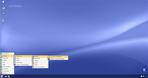 Linux版Windows XP：Q4OS图赏