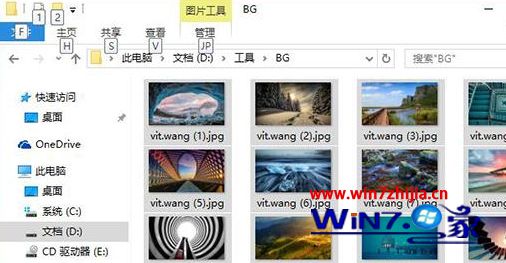 Win10系统使用资源管理器批量旋转照片方向