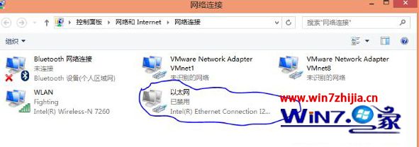 Win8.1系统下无法启用以太网网卡的解决方法