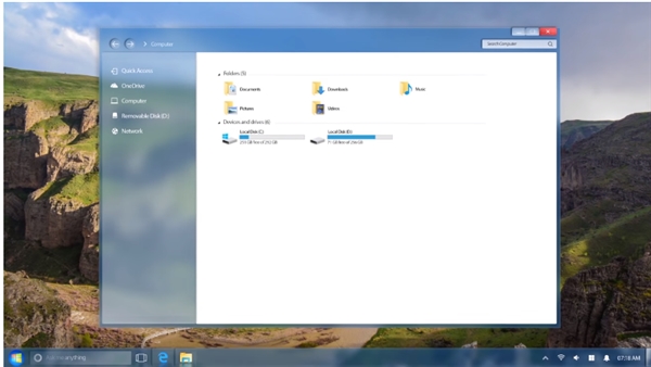民间大神设计Win7 2018概念版：视效更现代化