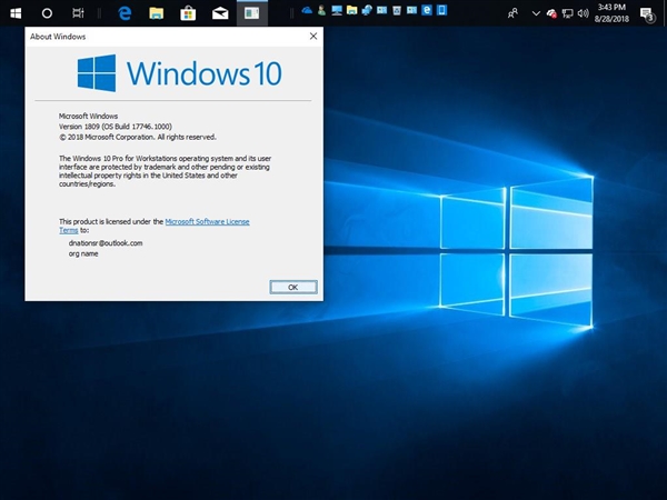 Windows 10 RS5 RTM版本号曝光：Build 17746